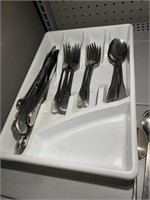 ONEIDA FLATWARE SERVICE FOR 8, NO SOUP SPOONS,