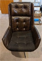 Leather and cloth office chair