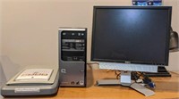 Lot includes 1006 16" screen Dell monitor with