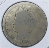 1911 Liberty Head v nickel