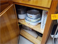 Cabinet Contents - Baking Pans, Dishes, Etc.