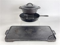 Cast Iron Skillet, Pot, & Griddle - Lodge & More