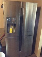 Stainless Steel Double Fridge