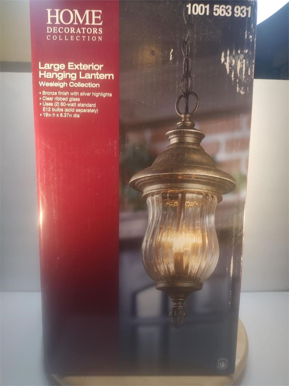 Large Exterior Hanging Lantern Light