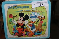OLD MICKEY MOUSE LUNCH BOX-METAL