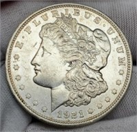 1921-D Morgan Silver Dollar