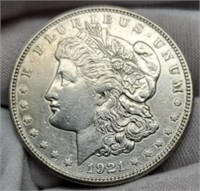 1921-S Morgan Silver Dollar