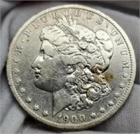 1900-O Morgan Silver Dollar