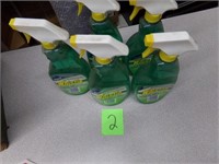 Five Bottles of WHISTLE Cleaner