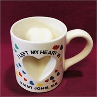 Saint John NB Souvenir Ceramic Mug (Vintage)