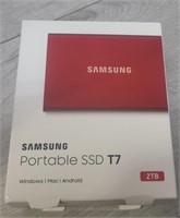 1X SAMSUNG PORTABLE SSD T7 2TB - NEW