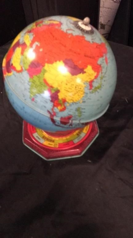 Old worlds globe