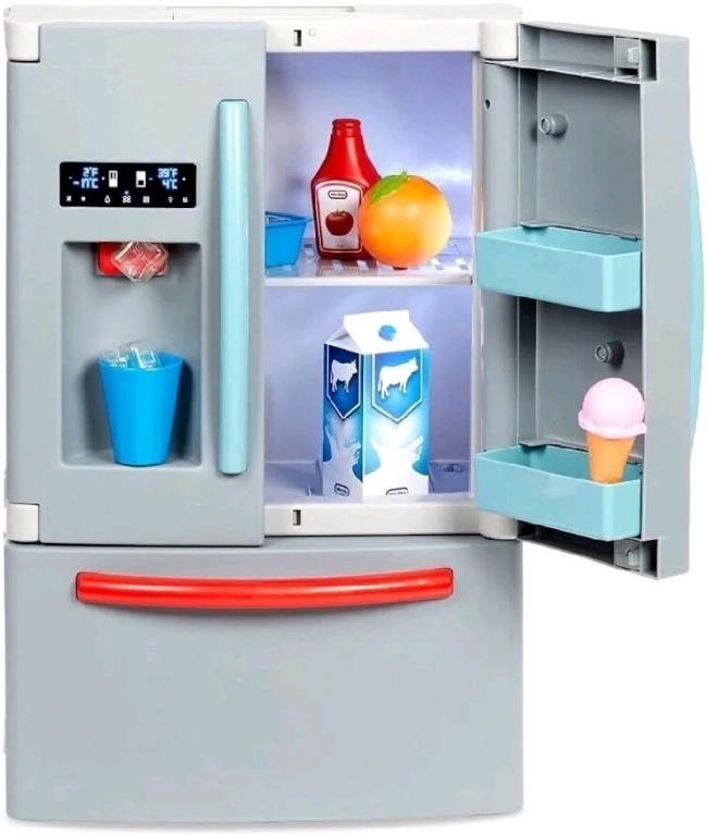 New Little Tikes First Fridge Refrigerator with Ic