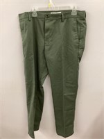 36Wx30L green Mens pant