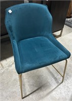 Venetian Court Teal Side Chair