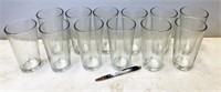 12pc glass tumblers