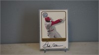 2001 FLEER GREATS OF THE GAME DICK ALLEN AUTO