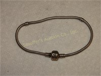 Pandora Bracelet 8"l, .55oz