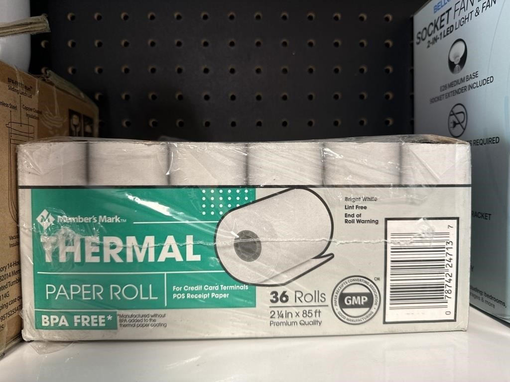 MM thermal paper rolls 36 ct 2  1/4x85 ft