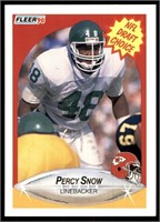Rookie Card  Percy Snow