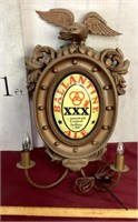 Vintage Ballantine Sconce Beer Advertisement