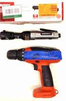 Black & Decker Drill & Husky 3/8" Air Ratchet