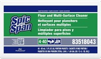 45/CT  Spic and Span Floor Cleaner  3oz Portions P