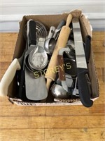 Chef Knives, Flippers, Ice Cream Scoop, Servers,