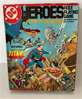 Vintage 1985 DC Heroes Role Playing Game