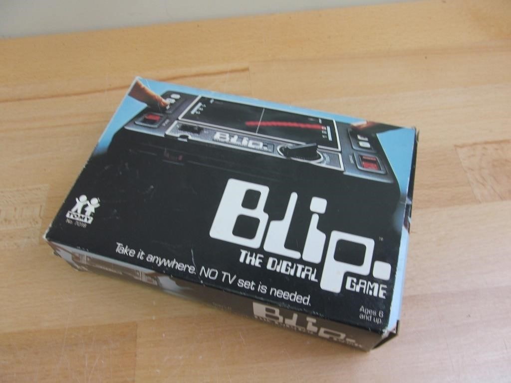 TOMY BLIP Vintage Electronic Video Game