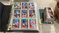 Sports card lot - mixed lot includes Indy racing
