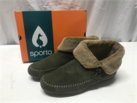 NEW Sporto Janie Olive Boots 6069