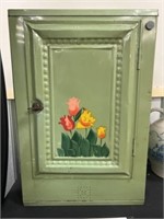 Tin Paint Decorated Bread Box