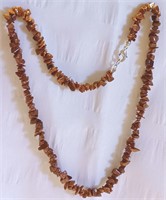 Shimmering Sandstone Chip Chocker / Necklace