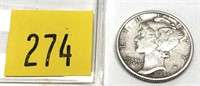 1945-S Mercury dime