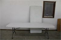 8 FT  and 6 FT Folding Tables