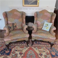 Wm & Mary Wingback Chairs