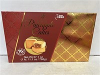 Pineapple cakes 16 wrapped cakes best by Aug 2024