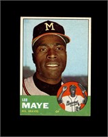 1963 Topps #109 Lee Maye EX to EX-MT+