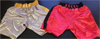 W - 2 PAIR OF BOXING TRUNKS 2XL (K99)