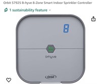 8-Zone Smart Indoor Sprinkler Controller