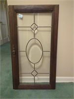 Cabinet glass door 18Wx 33H