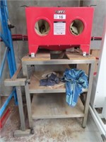 TTI Sand Blasting Cabinet, 240v & S/S Stand