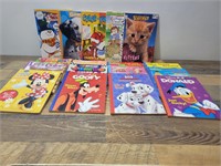 Variety of Kids Coloring Books.