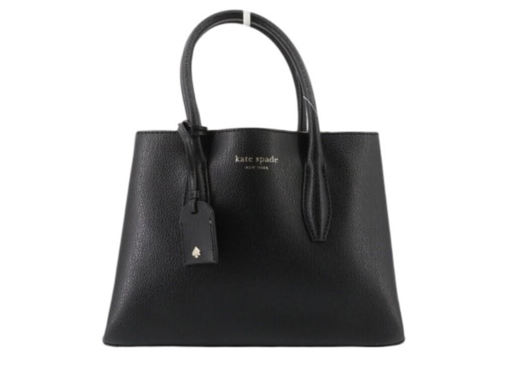 Kate Spade Black Leather Shoulder Bag