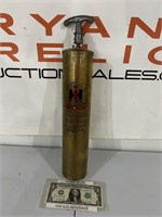 Vintage IH International Harvester brass fire