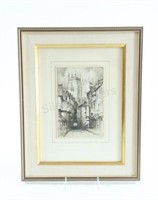 F Robson,Truro Cathedral Framed Print