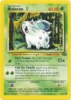 Nidoran - 57/64 Jungle Unlimited Common Pokemon 57