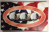 2000 United States Quarters Proof Set Denver Editi