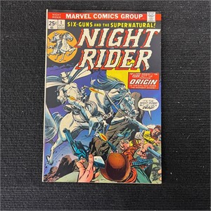 Night Rider 1 Marvel Bronze Age Western